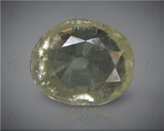 Yellow Sapphire Unheated & Untreated Natural Certified 2.87  CTS.  (  54387  DIN  )